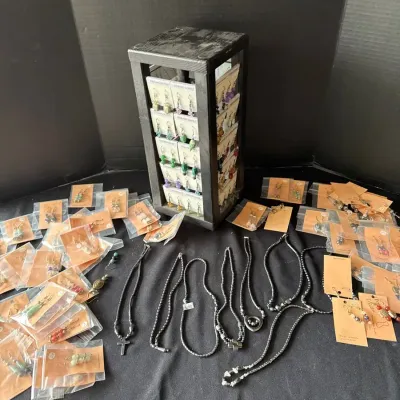 Large Assortment Of Mainly Earrings And More