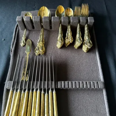 International Stainless Flatware Service For Twelve