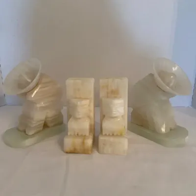 Stone Book Ends