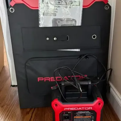 Predator 350W Power Station & 100W Solar Panel