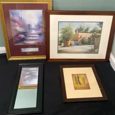 Thomas Kinkade & Janet Kimberling Framed Art