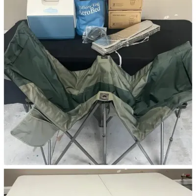Ozark Trail Chair, AeroBed & Outdoor Gear