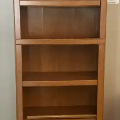 Wooden Six-Foot Bookshelf