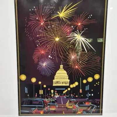 Joseph Craig English Signed Print “A Capitol Fourth”
