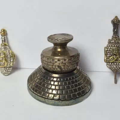 Sterling Silver Dreidels (3) - Lot 2 Of 3