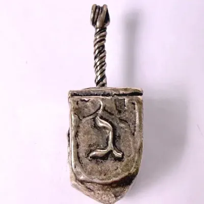 Sterling Silver Ruth Shapiro Signed Dreidel