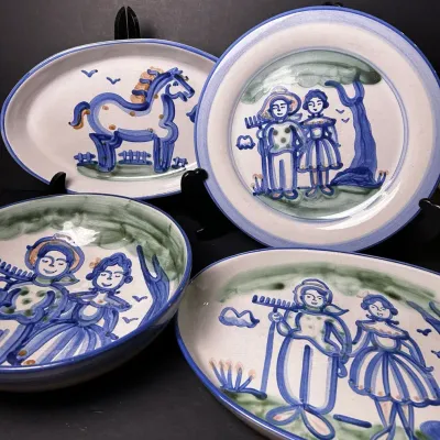 Mary Hadley Pottery - Serving Trays & 11” Bowl