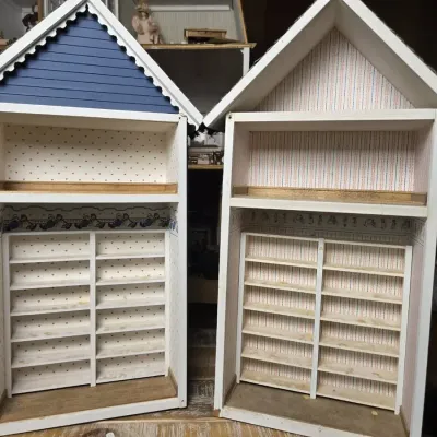 Sally Hofelt Dollhouse Form Miniature Wall Displays (2)