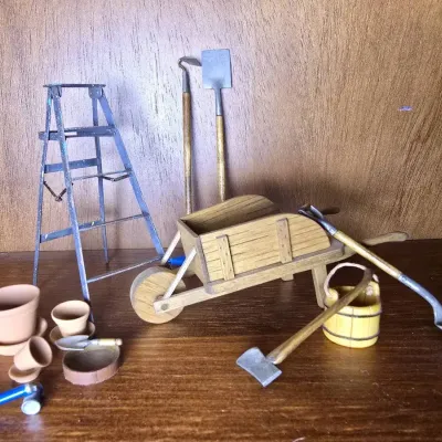 Tom Thumb & More Garden Dollhouse Miniatures 