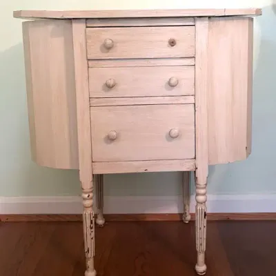 Vintage Martha Washington Sewing Cabinet 