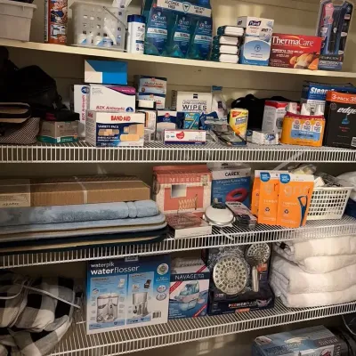 Linen, Medical And Miscellaneous Closet Cleanout