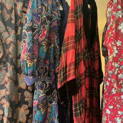 Vintage Robes (4) with Victoria’s Secret (3), L