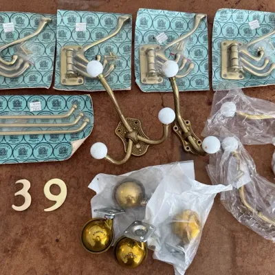Vintage Brass Home Interior & Decor Accent Pieces (16)