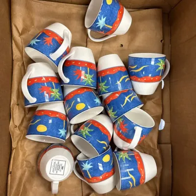 Set Of 14 Christopher Stuart Mugs 