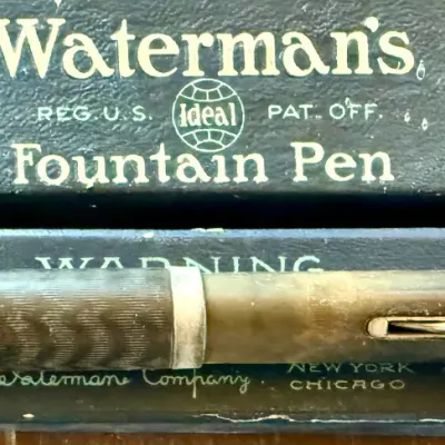 Antique Waterman's Ideal Fountain Pen I. Original Box