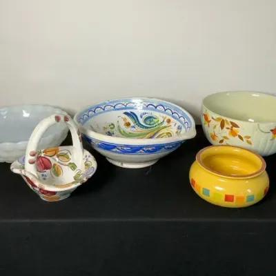 Lot Of Decorative Bowls