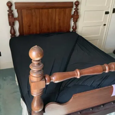 Wooden Bed 
