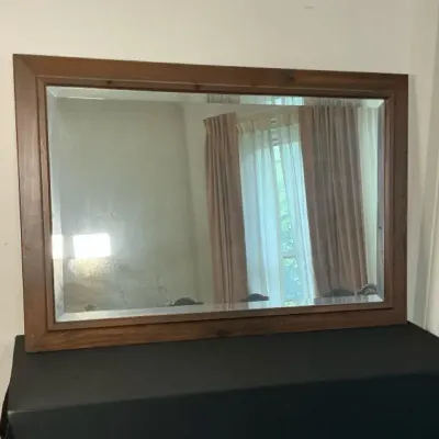Carolina Mirror Company Wooden Framed Mirror