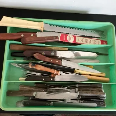 Misc Lot Of Knives/Cutlery