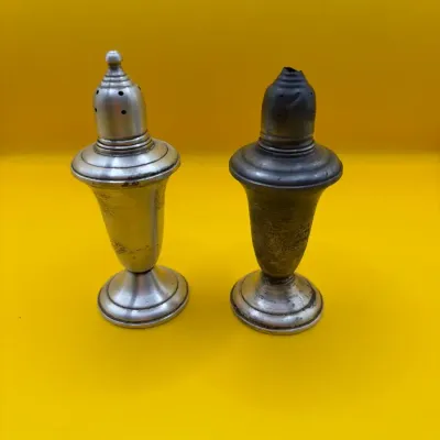 Sterling Silver Salt & Pepper Shakers