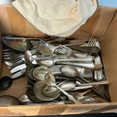 Misc Lot Of Silverware