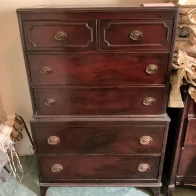 Dark Wood Dresser