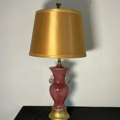 Midcentury Ceramic Urn Style Lamp