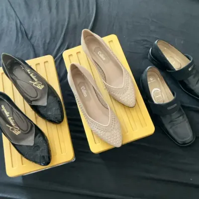 Three Pairs Of Vintage Ladies Shoes