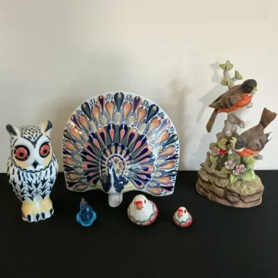 Bird Decor Figurines Lot