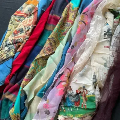 Lot Of Scarves - In Need Of TLC