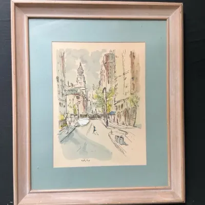 Vintage Framed Print