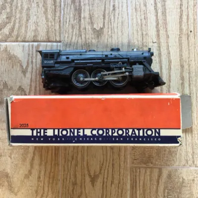 Vintage Lionel 2025 Black Steam Train Engine - Original Box