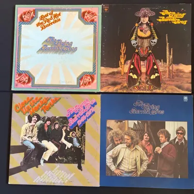 Flying Burrito Bros 4-Album Vinyl LP Collection