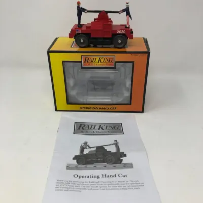 Rail King 2020 MAGA Operating Hand Car