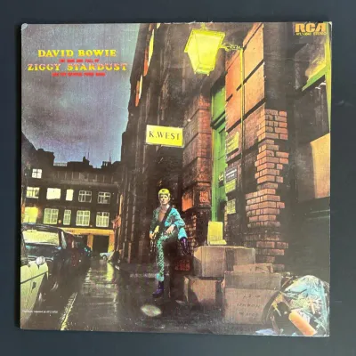 1972 RCA David Bowie Ziggy Stardust Vinyl LP