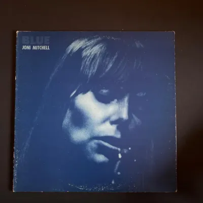 Joni Mitchell Blue Vinyl LP Reprise Records