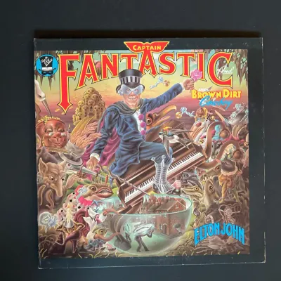 Elton John Captain Fantastic and The Brown Dirt Cowboy LP