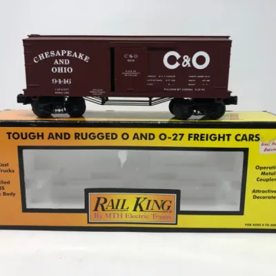 Rail King MTH Chesapeake & Ohio 34ft Box Car