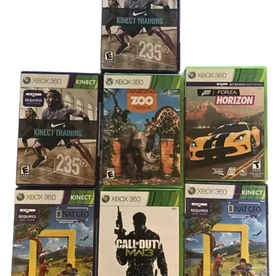 7 XBOX 360 Games - Some Still Sealed