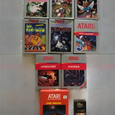 Vintage Atari Video Game Bundle