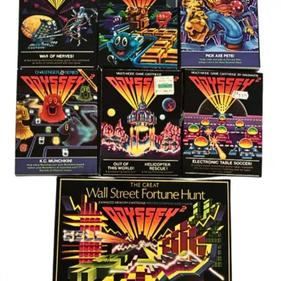 Magnavox Odyssey2 7-Game Cartridge Boxed Set