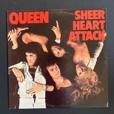 Queen Sheer Heart Attack Elektra Gatefold LP