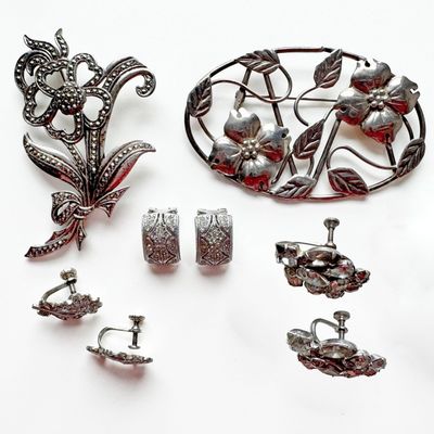 Floral & Crystal Jewelry Group