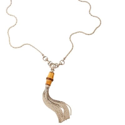 Gucci Bamboo Tassel Necklace