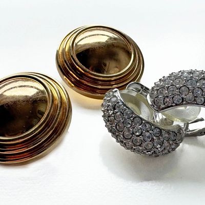 Two Pairs of Earrings, Christian Dior