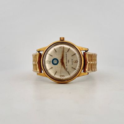 Elgin 39th Anniversary 1966 Gold-Tone Watch