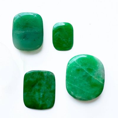 Four Pieces of Green Jade