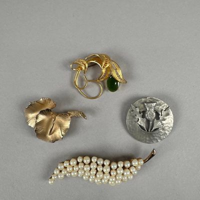 Collection of Four Brooches