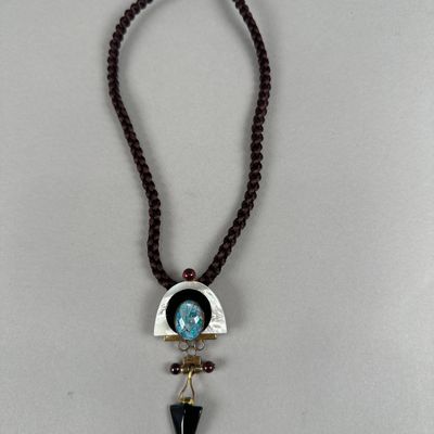 Tricia's Sterling Silver Modernist Necklace