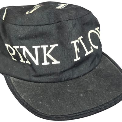 Sale Photo Thumbnail #11: One Vintage 1982 Rock Caps Pink Floyd Cotton Cadet Hat